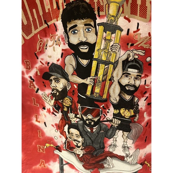 Beer Pong World Champions Of The World Funny Drinking Party Tee Men T-shirt - Picture 3 of 7